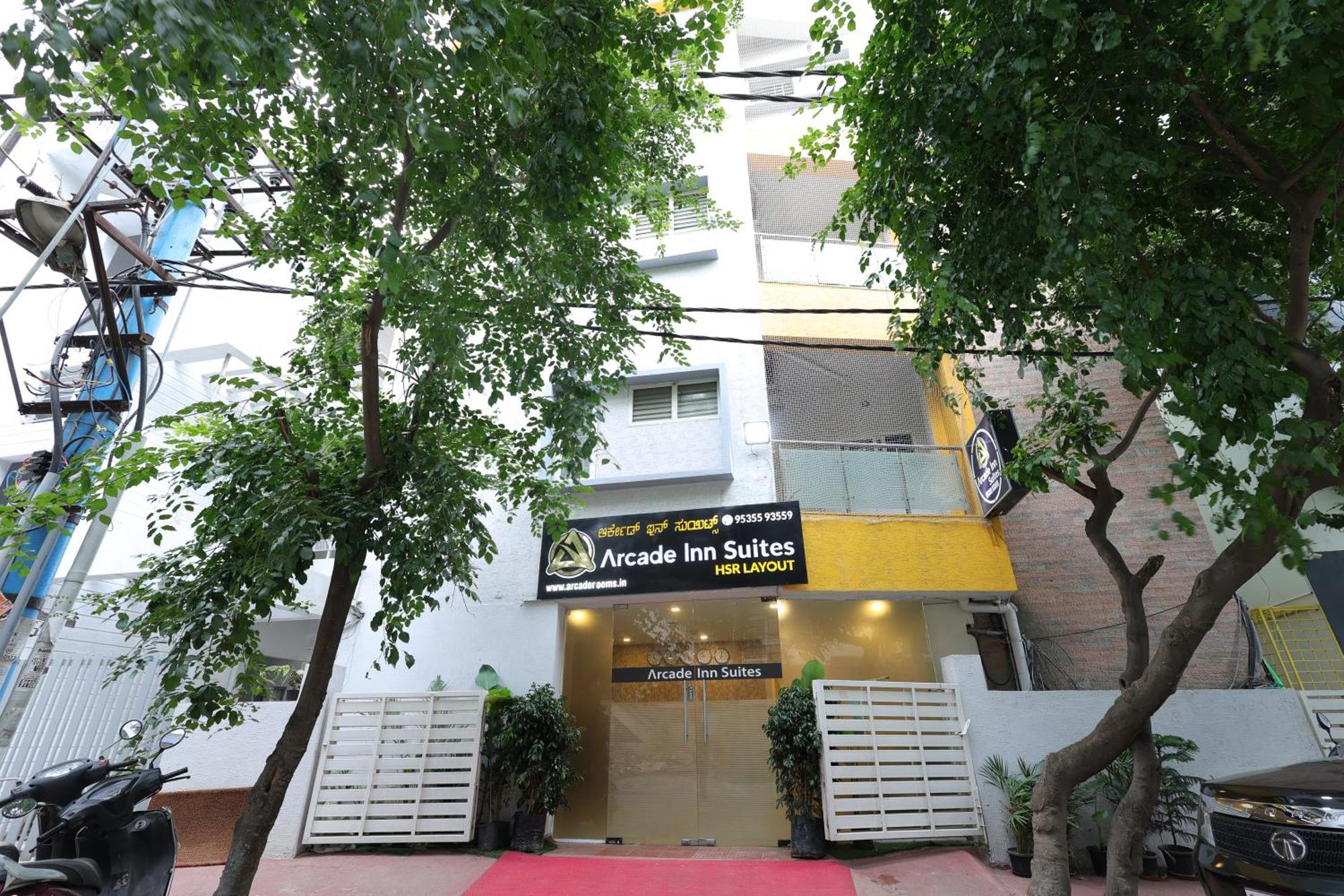 Arcade Inn Suites Bangalore Eksteriør billede